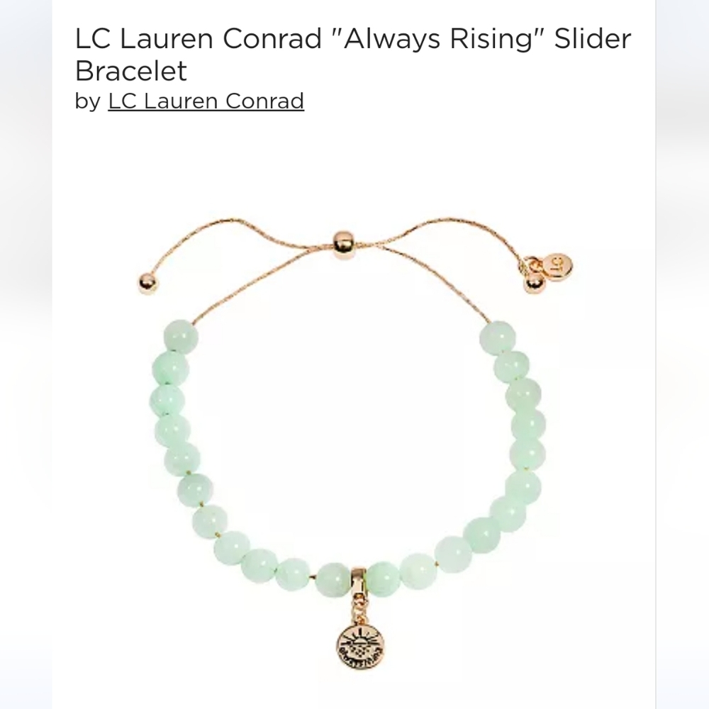 Lauren Conrad "Always Rising" Semi-precious Beaded Bracelet